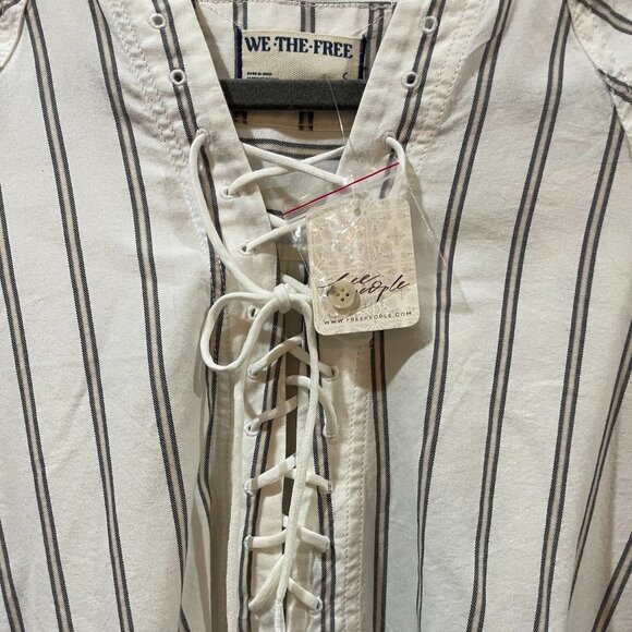 NWT $128 Free People WE THE FREE Lisbon Oversized Tunic Size Small - Picture 8 of 10